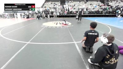 48-B2 lbs Final - Parker Sauer, All I See Is Gold Academy vs Anthony Genovese, Barn Brothers