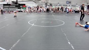 105 lbs Round 1 (6 Team) - Carmine Catapano, Mat Assassins Black vs Dominic Masciantonio, Broad Axe White
