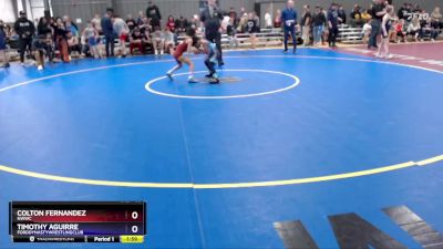 63 lbs Round 2 - Colton Fernandez, NWWC vs Timothy Aguirre, FordDynastyWrestlingClub