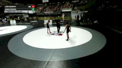 84 lbs Champ. Rd Of 32 - Aiden Espino vs Liam Murphy, Reign Wrestling Club