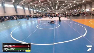 50 lbs Champ. Round 2 - Robert Pierce, Steve Page Grappling vs Ruben Trevino, MAAC Wrestling