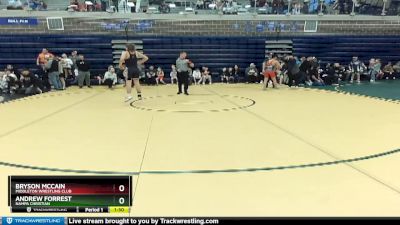 145 lbs Round 1 - Bryson Mccain, Middleton Wrestling Club vs Andrew Forrest, Nampa Christian