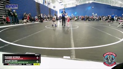 61 lbs Round 1 - Tucker Wyrick, Tonganoxie Wrestling Club vs Ryker Kilian, Kansas Young Guns Wrestling Club