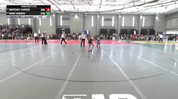 107 lbs Round Of 32 - Delila Langer, Northwestern vs Chloe Leonardi, Montville