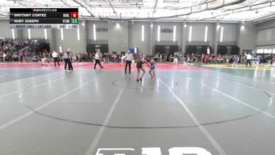 107 lbs Round Of 32 - Delila Langer, Northwestern vs Chloe Leonardi, Montville