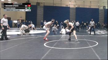 172 lbs Semifinal - McKaden Speece, Wilson vs Chris Dennis, Central Bucks West