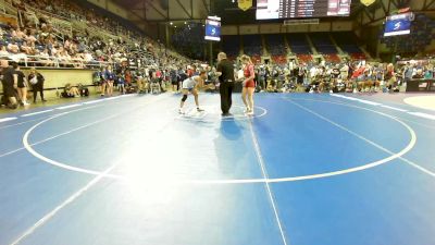 110 lbs Round Of 64 - Alexis Clements, WA vs Sybella Landrie, CT