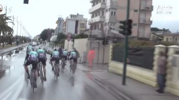 Tirreno-Adriatico Stage 1 TTT: Bora-Hansgrohe Collide With Spectator