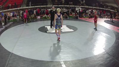 88 lbs Champ. Round 1 - Cooper Hennefer, Idaho vs Xerxes Zollinger, Idaho