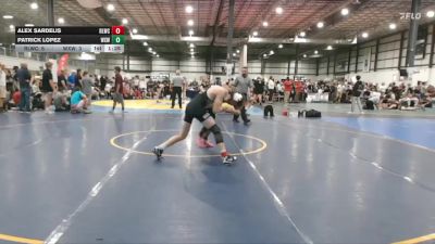 120 lbs Allday - Alex Sardelis, RED LION WRESTLING CLUB vs Patrick Lopez, WAXHAW WRESTLING