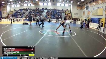 138 Blue Round 1 - Luis Viveros, Southwest Miami vs Anthony Santos, Camden County