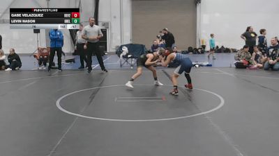 76 lbs Round 1 (4 Team) - Levin Nason, Brawler Elite vs Gabe Velazquez, Revival 2