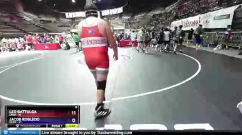 285 lbs Round 4 (16 Team) - Angel Mercado, LAWA vs Adam Stanley, KCWA