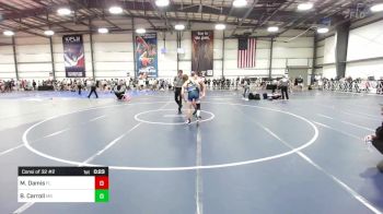 120 lbs Consi Of 32 #2 - Mason Damis, FL vs Brady Carroll, MS