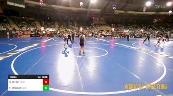 100 lbs Consi Of 8 #2 - Hawk Smith, Bronco Wrestling Club vs Kelton Doucet, Kansas Young Guns