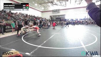 106 lbs Rr Rnd 1 - Ethen Merkley, Woodward Youth Wrestling vs Czarlie Diffee, Cowboy Wrestling Club