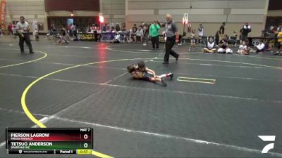 47 lbs 5th Place Match - Pierson LaGrow, Massa Maniacs vs Tetsuo Anderson, Spartans WC