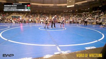 58 lbs Consi Of 32 #2 - Maximus Wilson, Liberty Warriors Wrestling Club vs Emmett Aniciete, Aniciete Training Club