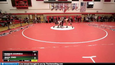 170 lbs Cons. Round 4 - Simon Jones, Kittitas vs Marquis Gourneau, Granger