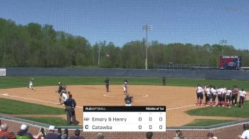 Catawba vs. Emory & Henry - 2023 Emory & Henry vs Catawba - Doubleheader