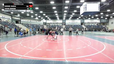 133 lbs Cons. Round 3 - Ezekiel Gasca, Williams Baptist vs Jason Jenkins, Shorter