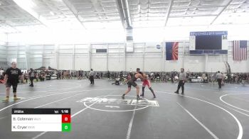 215 lbs Semifinal - Braudrick Coleman, Valhalla vs Kaden Cryer, Reverence Grappling