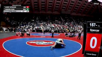 157-4A Cons. Semi - Avery Spencer, Locust Grove vs Gunter Fore, Ware County