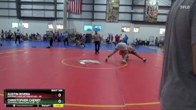 285 lbs Round 3 - Austin Rivera, Eastern Carolina Wrestling vs Christopher Cherry, Seahawks Wrestling Club