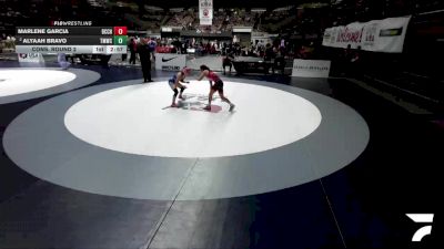 Semis - Marlene Garcia, Birmingham Community Charter High School Wrestling vs Alyaah Bravo, Titan Mercury Wrestling Club (TMWC)