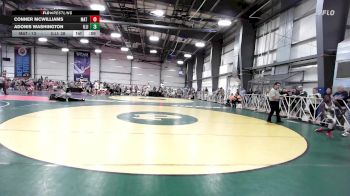 119 lbs Rr Rnd 1 - Conner McWilliams, Mat Warriors Blue vs Adonis Washington, Illinois Menace