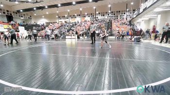 43-46 lbs Rr Rnd 3 - Jase Tyson, Verdigris Youth Wrestling vs John Budzinski, Grove Takedown Club