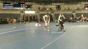 160 Championship Bracket Cons. Round 4 - Silas Helmer, Mounds View vs Karson Tufte, Watertown-Mayer