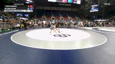 106 lbs Champ. Rd Of 32 - Cruz Gannon, IA vs Ryland Aston, GA