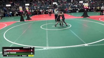 160 lbs Cons. Semi - Cameron Jackson, OHC1 vs Thane Meeker, NBHA