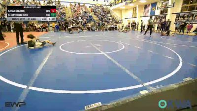 61 lbs Round Of 16 - Nisaiah Davis, Black Fox Wrestling vs Byrd Ware, Cleveland Takedown