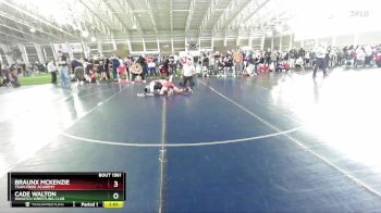 115+ Semifinal - Braunx McKenzie, Team Pride Academy vs Cade Walton, Wasatch Wrestling Club