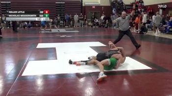 106 lbs Quarterfinal - Nicholas Messersmith, Osage vs Keller Little, Eddyville-Blakesburg-Fremont