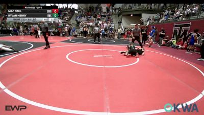 90 lbs Semifinal - Mac Still, Sperry Wrestling Club vs Rylan Henry, Brushy Wrestling Club