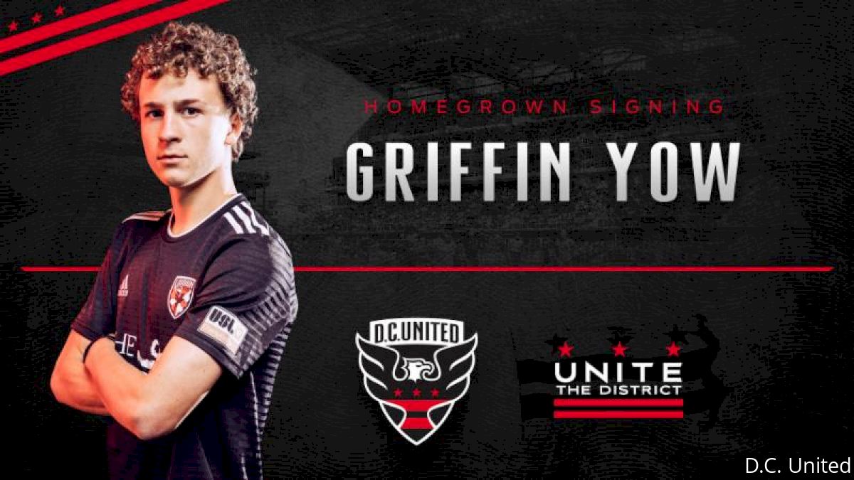 D.C. United Announce Signing Of Homegrown Player Griffin Yow