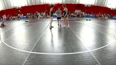 157 lbs Quarters & Wb (16 Team) - Korbin Kapinos, Mille Lacs vs Preston Roemig, Xavier-Cedar Rapids A