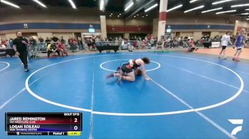 160 lbs Quarterfinal - Jared Remington, Vici Wrestling Club vs Logan Soileau, WAR Training Center