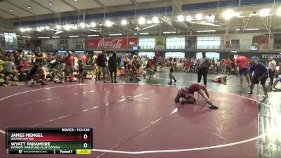 112+120 Round 4 - James Mengel, Dolphin Nation vs Wyatt Paramore, Patriots Wrestling Club-Dothan