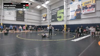 80 lbs Quarterfinal - Michael Maletta, Kings Park vs Bilol Ozodzoda, Chalfont