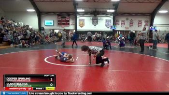 5 lbs Round 4 - Cooper Spurling, Tomahawk Wrestling Club vs Oliver Billings, Keokuk Kids Wrestling Club