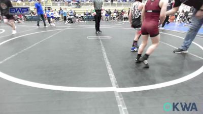 55-60 lbs Rr Rnd 3 - Brylynn Revier, Morrison Takedown Club vs Tinslynn Burdick, Perry Wrestling Academy