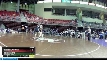170 lbs Round 2 (8 Team) - Gabriella Grogg, Manhattan HS vs Megan Boyd, Northwest Girls