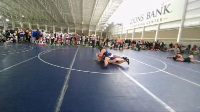 215 lbs Cons. Round 2 - Christian Urbina, Copper Hills vs Dominic Chavez, Herriman