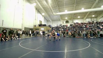 132B lbs Cons. Sub-semis - Seth Johnson, Timpview vs Manti Crane, Westlake