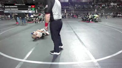 75 lbs Quarterfinal - Alex Konopka, Fair Lawn vs Jaxon Perruso, Ruthless WC