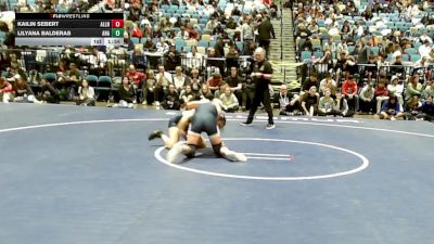 135 lbs Final - Kailin Sebert, Allen vs Lilyana Balderas, Anaheim